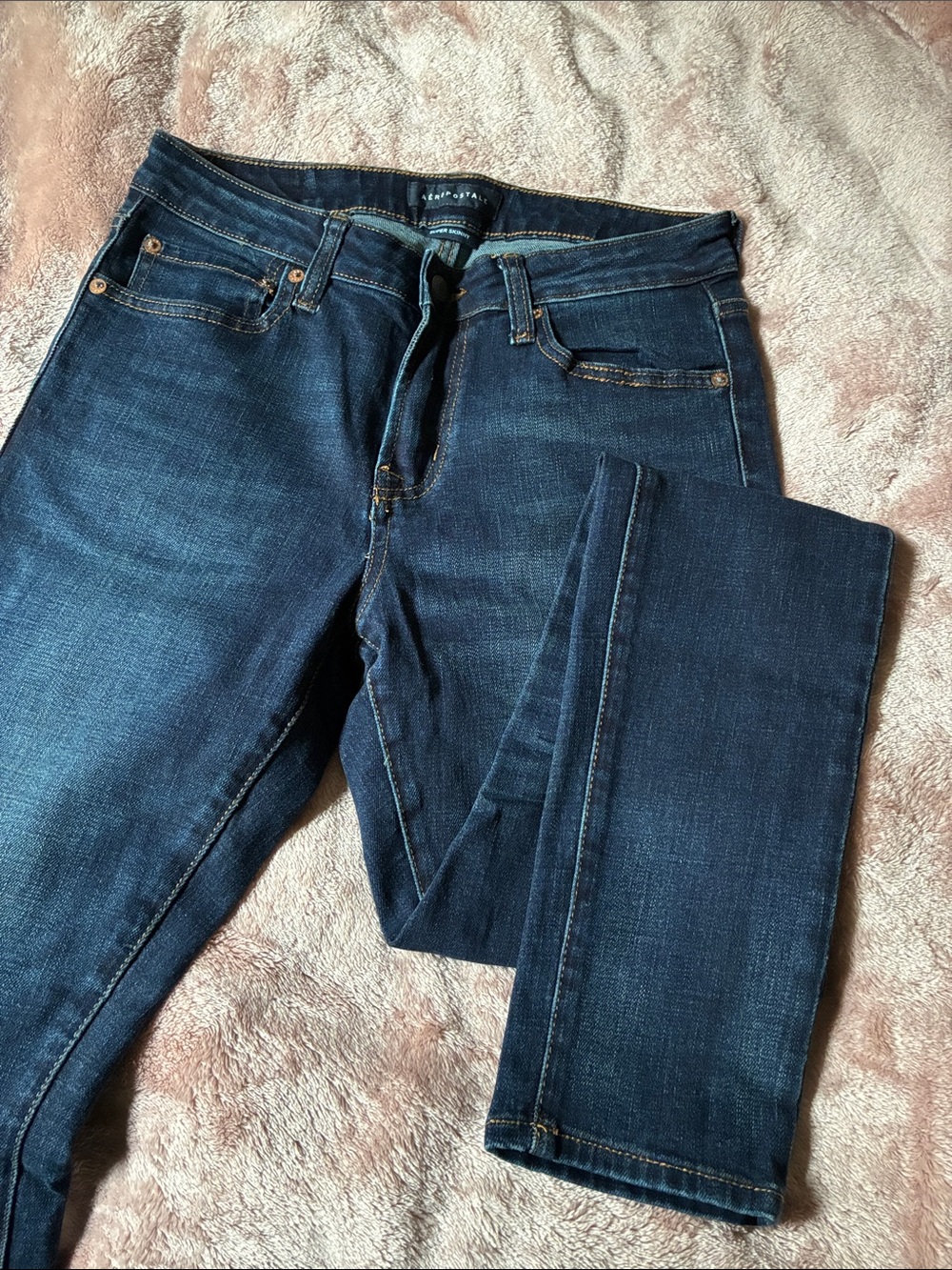 Aeropostale Dark Blue Skinny Jeans